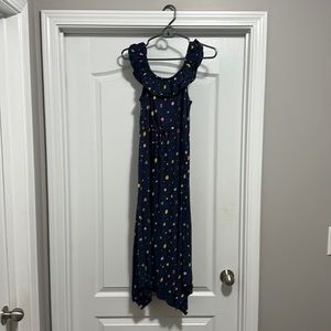 Cat & Jack, kids 14/16, navy blue w/ fruit pattern